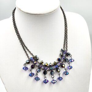 Purple Beaded Necklace